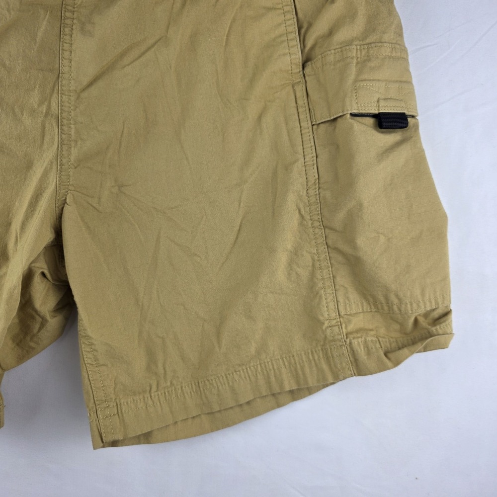 The North Face Tan Mens M  Ripstop cotton Belted Outdoor Hiking Cargo Shorts - Picture 4 of 13